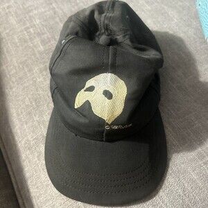Vintage Phantom Of The Opera Hat By Adams Leather /brass ￼ Adjustable Back